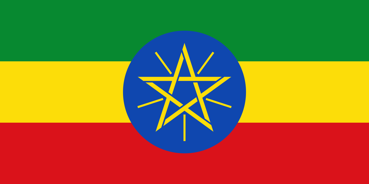 Hình ảnh cờ quốc kỳ Ethiopia