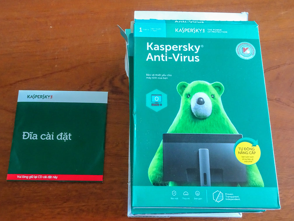 Kaspersky phần mềm chống virus cho máy tính, laptop, macbook tốt nhất hiện nay